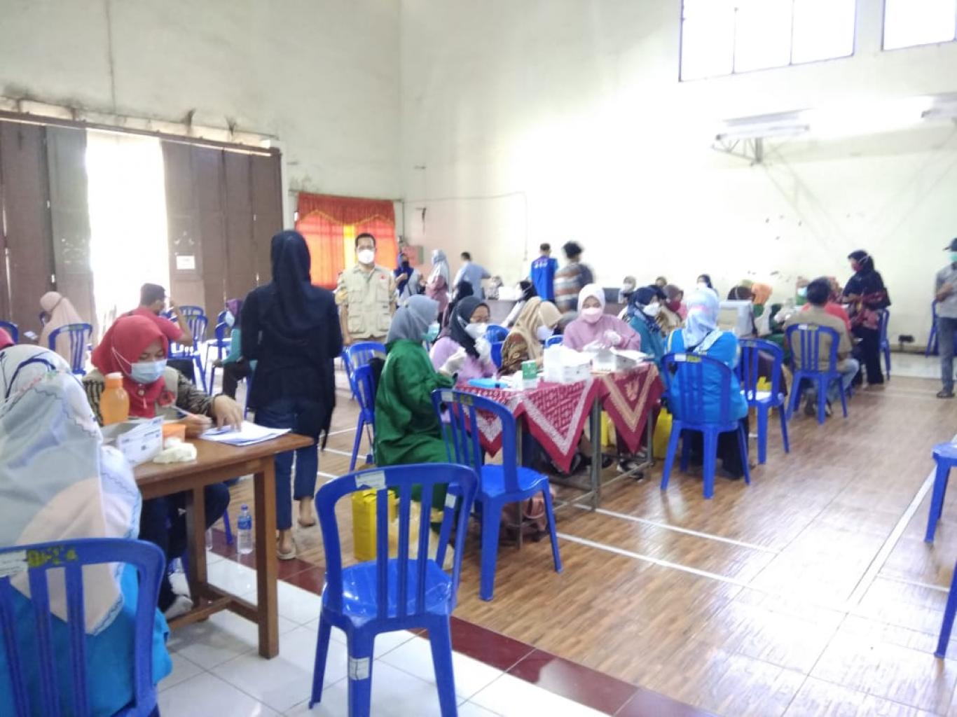 Vaksinasi Kalurahan Trimulyo