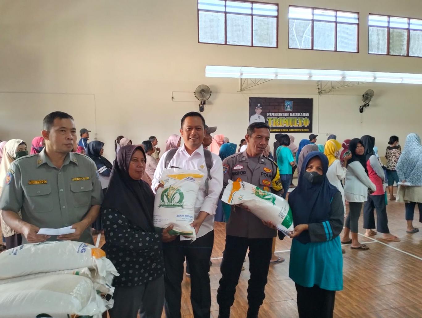 Penyaluran Bantuan Sosial Beras CPP