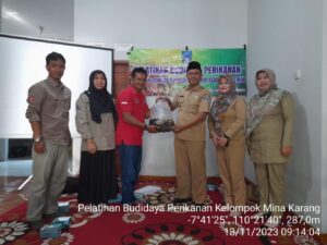 Pelatihan Budidaya Perikanan Kelompok Mina Karang