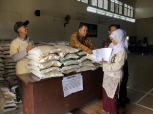Penyaluran Bansos Beras CPP Bulan Oktober