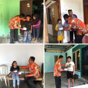 Peringati Hari Jadi, Kalurahan Trimulyo Gelar Bakti Sosial Santunan Anak Yatim Piatu