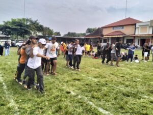 Meriahkan Hari Jadi, Warga Trimulyo Antusias Ikuti Lomba Permainan Tradisional