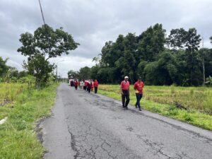 Kalurahan Trimulyo Gelar Jalan Sehat Peringati Hari Desa Nasional 2026