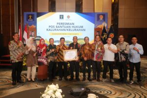 Lurah Trimulyo Ikuti Peresmian POSBANKUM Kalurahan/Kelurahan se-DIY