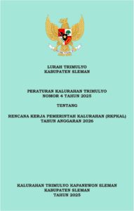 RKPKal Trimulyo TA 2026