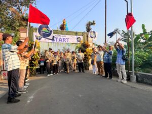 Lurah Trimulyo Hadiri Launching EcoLife Walk, Wujud Dukungan terhadap Gerakan Hidup Sehat dan Peduli Lingkungan