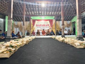 Lurah Trimulyo Hadiri Kenduri Ageng Saparan Pendeman, Lestarikan Tradisi dan Perkuat Kebersamaan Warga