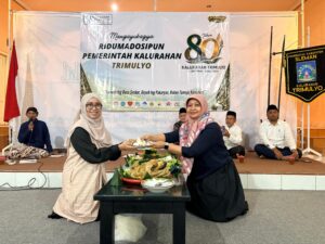 Tirakatan Hari Jadi ke-80 Kalurahan Trimulyo: Nyawiji Ing Rasa Syukur, Guyub Ing Pakaryan, Rukun Tumuju Kamulyan