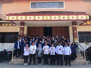 Penarikan Mahasiswa KKN UNY di Kalurahan Trimulyo, Tandai Berakhirnya Masa Pengabdian kepada Masyarakat